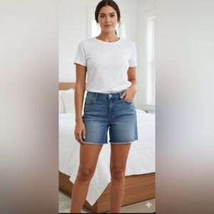 Seven7 Jean Shorts size 16 NWT